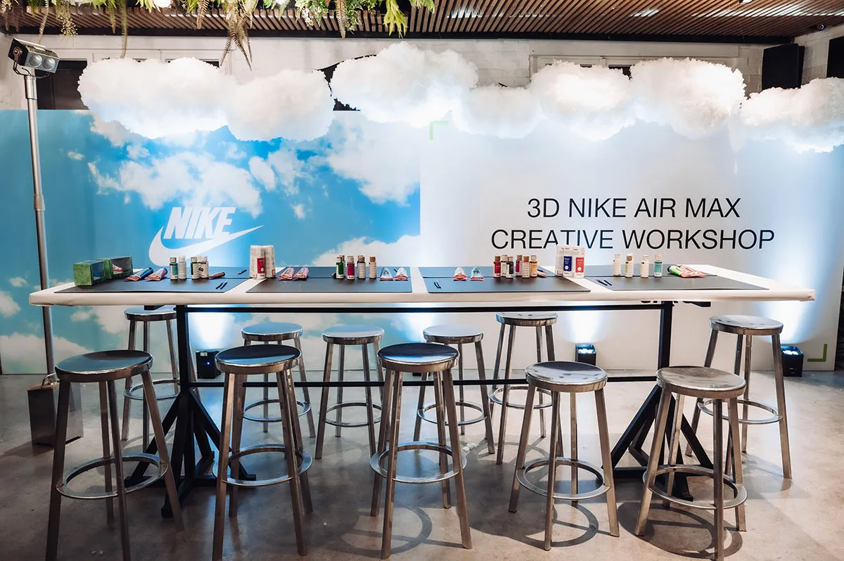 Urbano, kreativo, unikatno – Nike Air Max delavnica