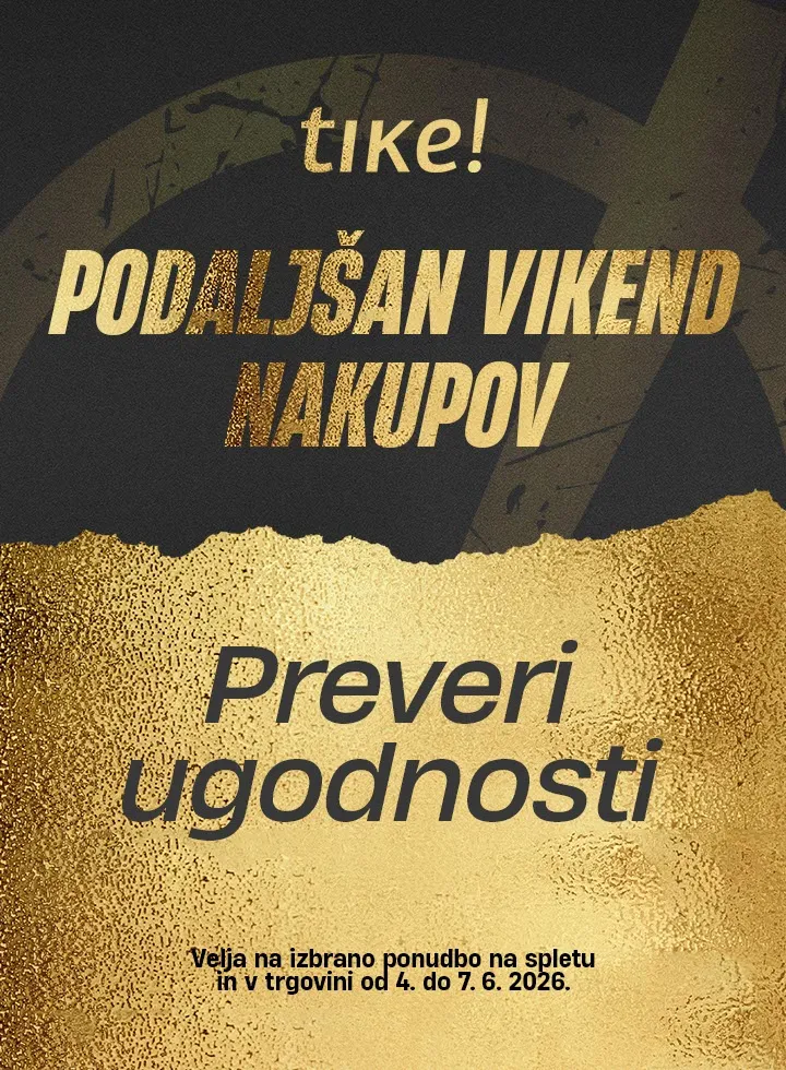 Podaljšan vikend nakupov