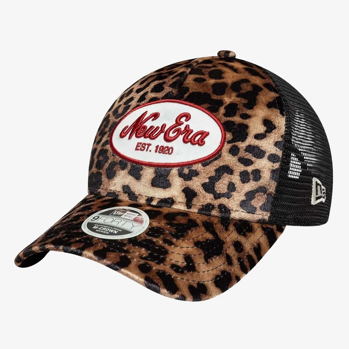 FEMALE LEOPARD MC AF TRUCKER 