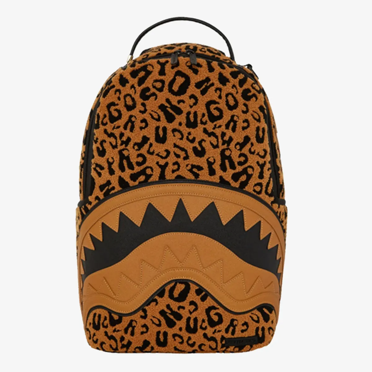 CHENILLE CHEETAH BACKPACK 