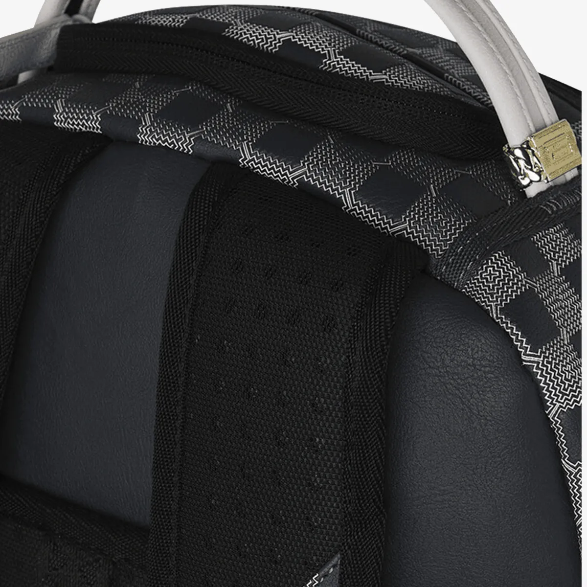 UPSCALE CHECK BACKPACK 