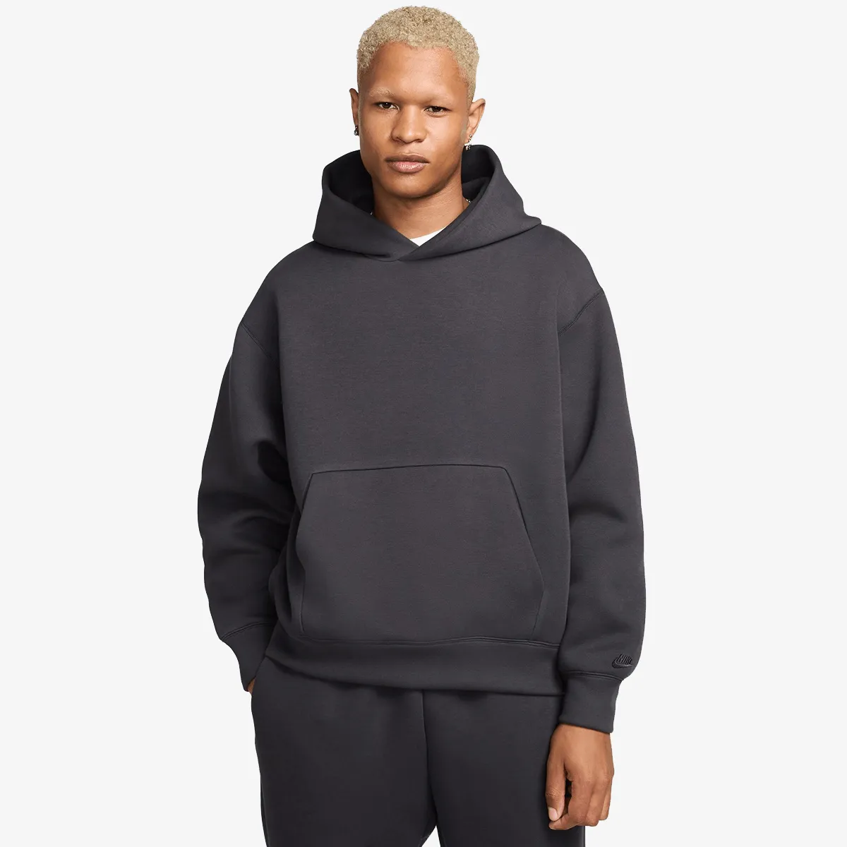 M NK TCH FLC HOODIE RI 