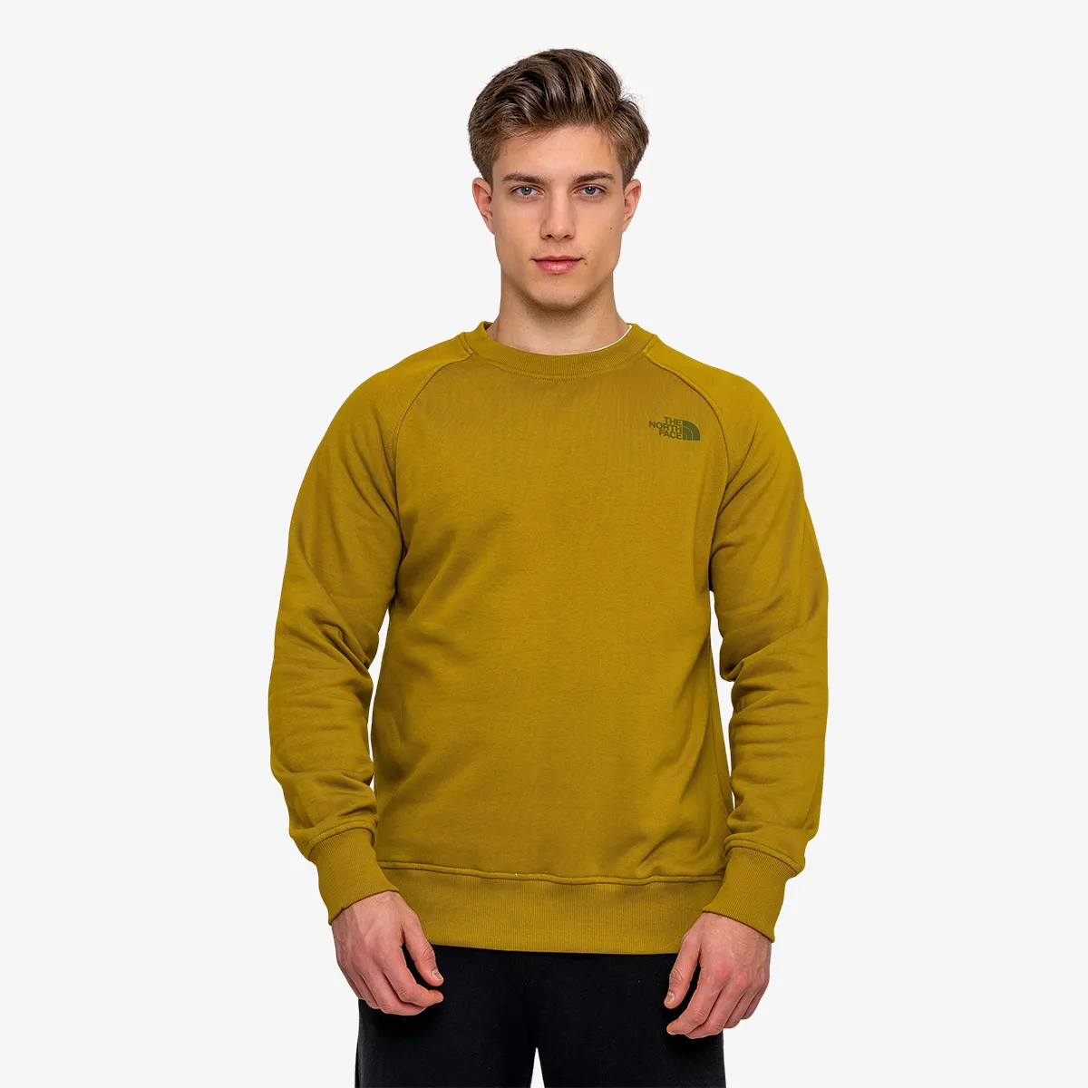 M RAGLAN BOX NSE CREW 