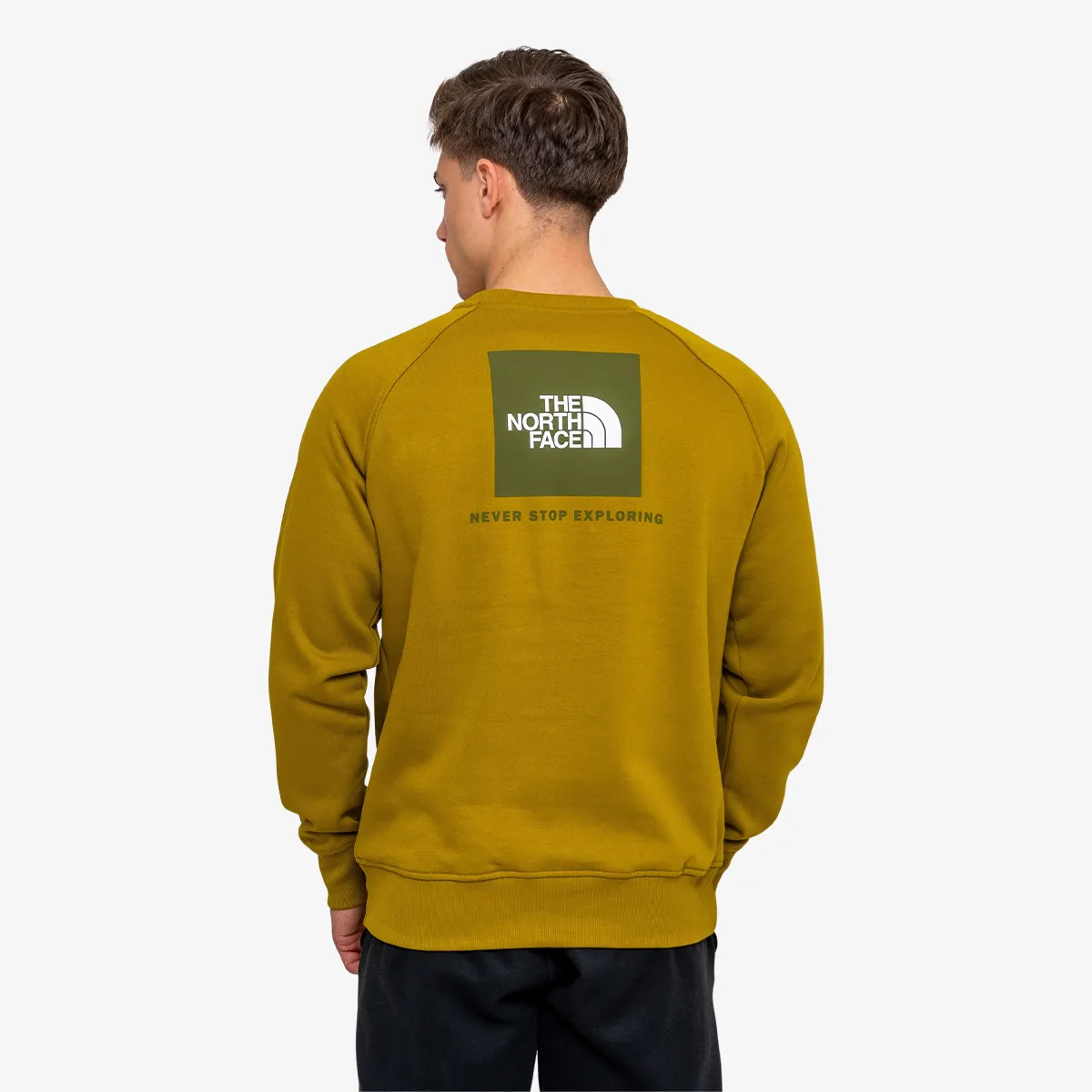 M RAGLAN BOX NSE CREW 