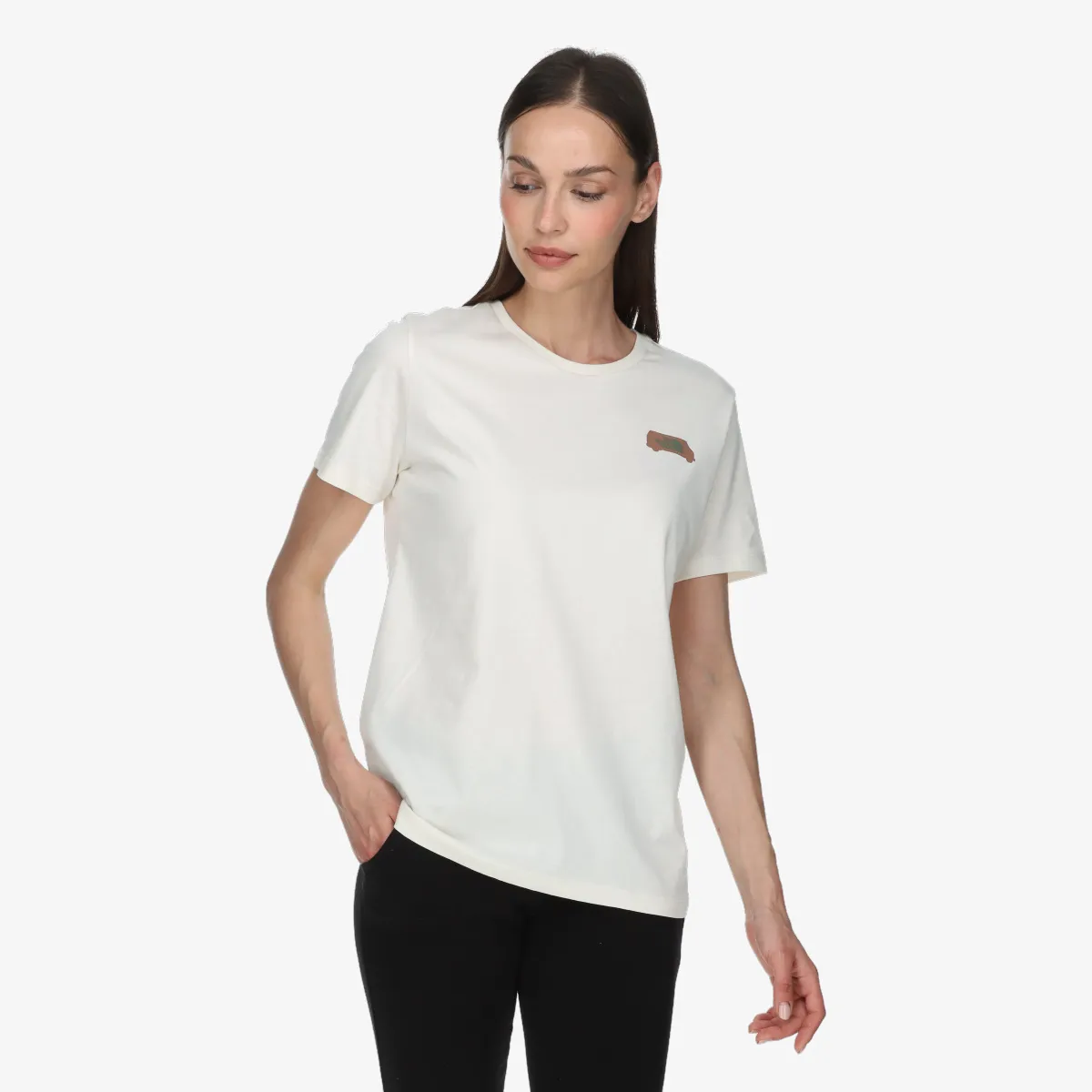 W SS OUTDOOR GRAPHIC TEE 