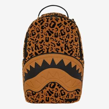 CHENILLE CHEETAH BACKPACK 