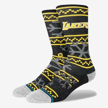 LAKERS FROSTED 2 BLACK L CREW LIGHT 