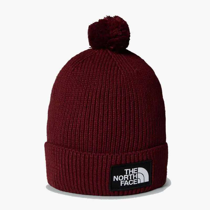 TNF LOGO BOX POM BEANIE 