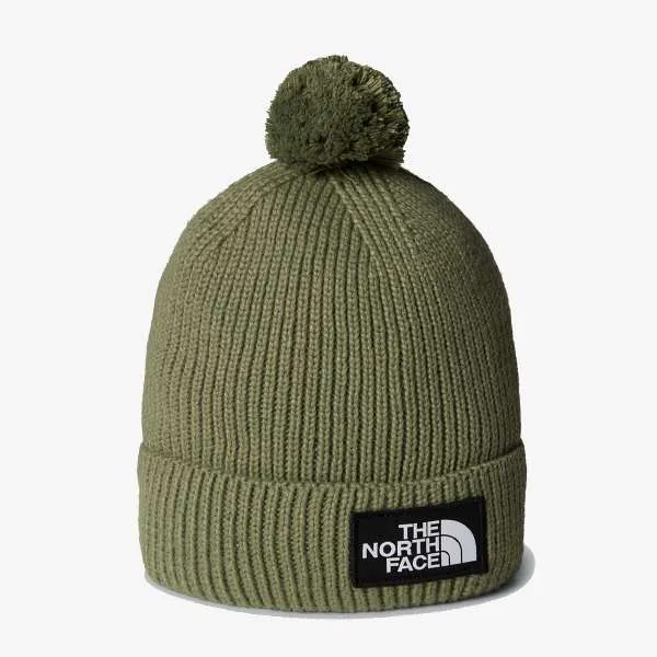 TNF LOGO BOX POM BEANIE 