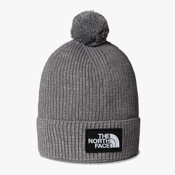 TNF LOGO BOX POM BEANIE 