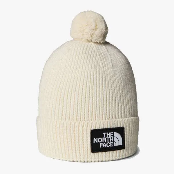 TNF LOGO BOX POM BEANIE 